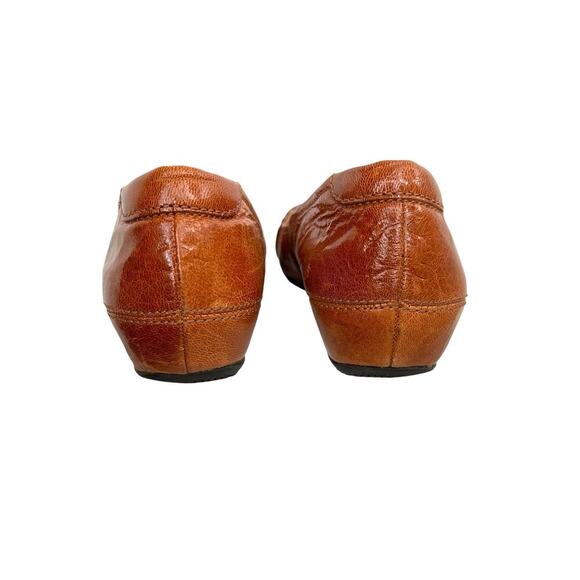 ecco Leather Flats in cognac Women's Size 37 = 6 - 6.5 U.S. sizes - Picture 5 of 8